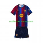 Maillot/Tenue FC Barcelone Enfant Domicile 2026/2027
